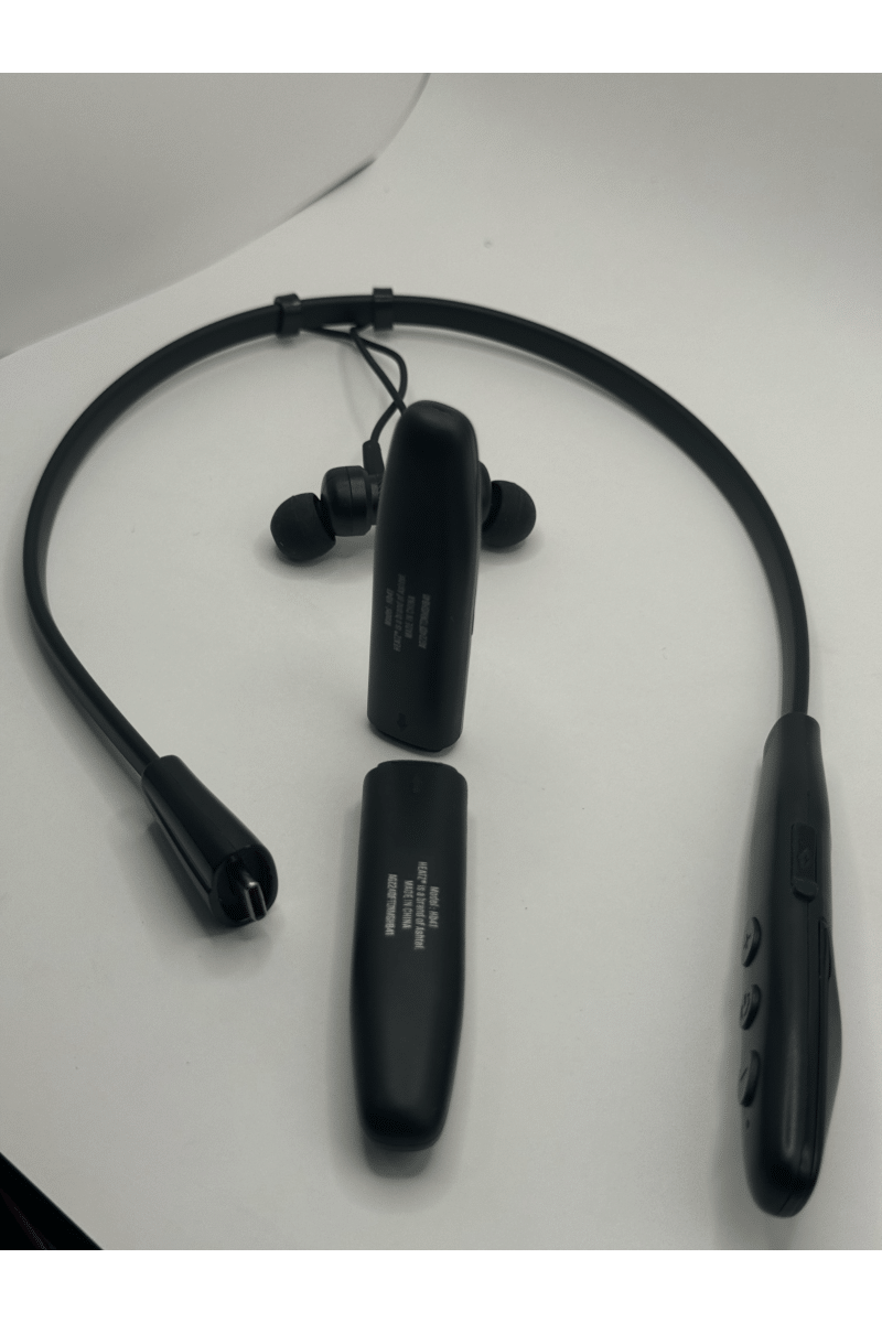 NECKBAND WITH EXTRA BULLET BATTERY