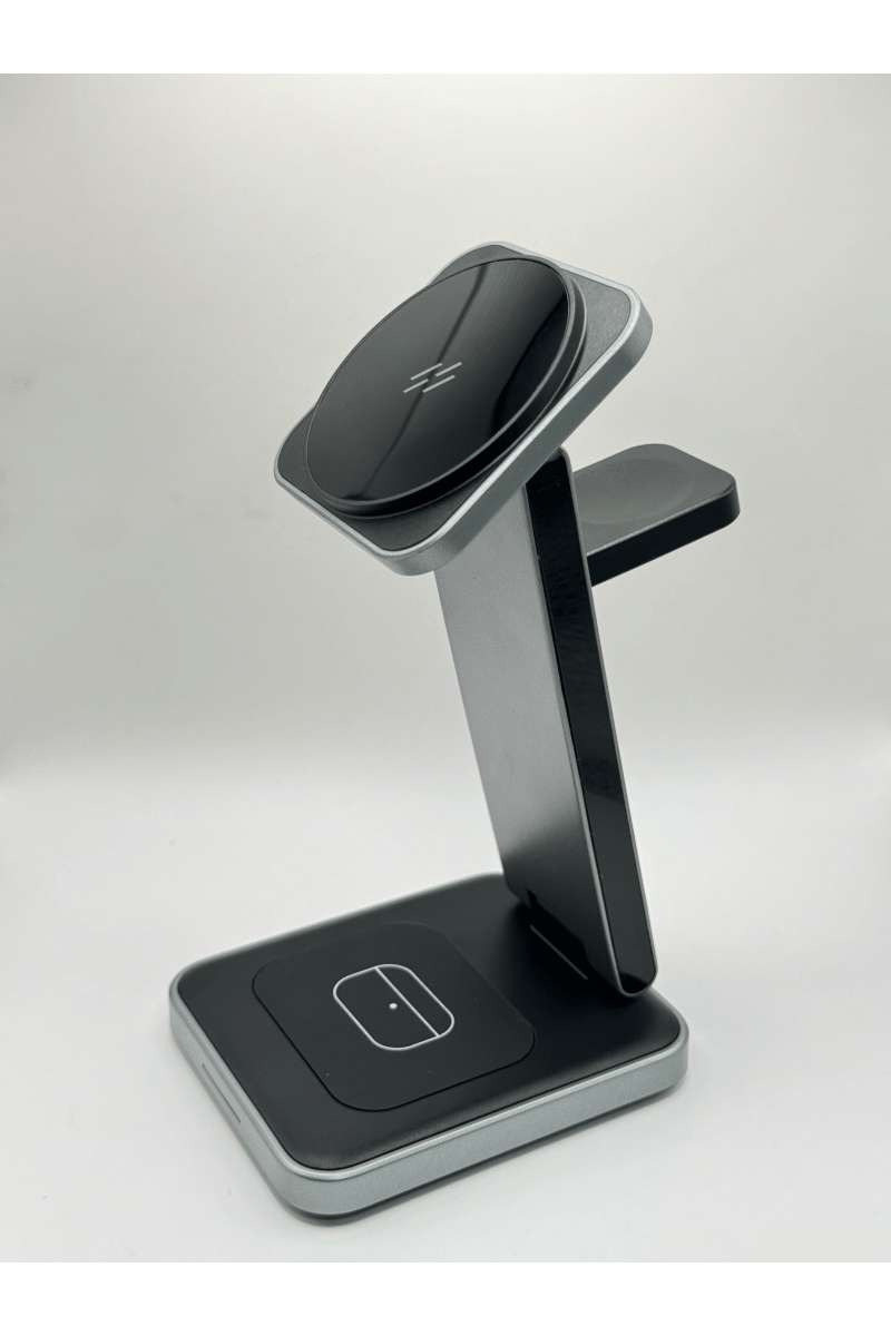 MagSafe Fast Wireless Charging Stand – Sleek & Foldable Multi-Device Charger for iPhone, Apple Watch, and AirPods