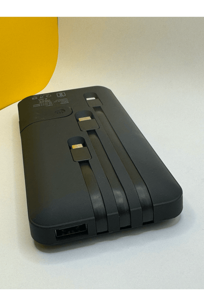 Power Bank  10,000mAh – Portable Multi-Device Charger with Versatile Charging Options