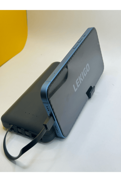 Power Bank  10,000mAh – Portable Multi-Device Charger with Versatile Charging Options