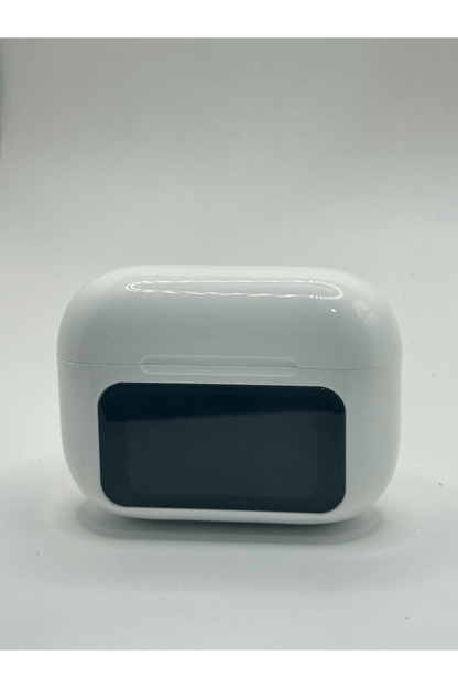 Airpods Pro WITH Display,ANC-ENC,Bluethooth V5.4 Bluetooth  (White, Gaming, True Wireless)