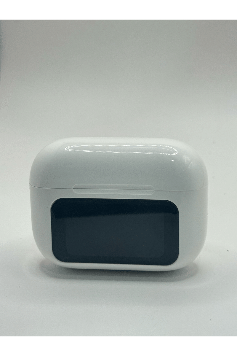 Airpods Pro WITH Display,ANC-ENC,Bluethooth V5.4 Bluetooth  (White, Gaming, True Wireless)