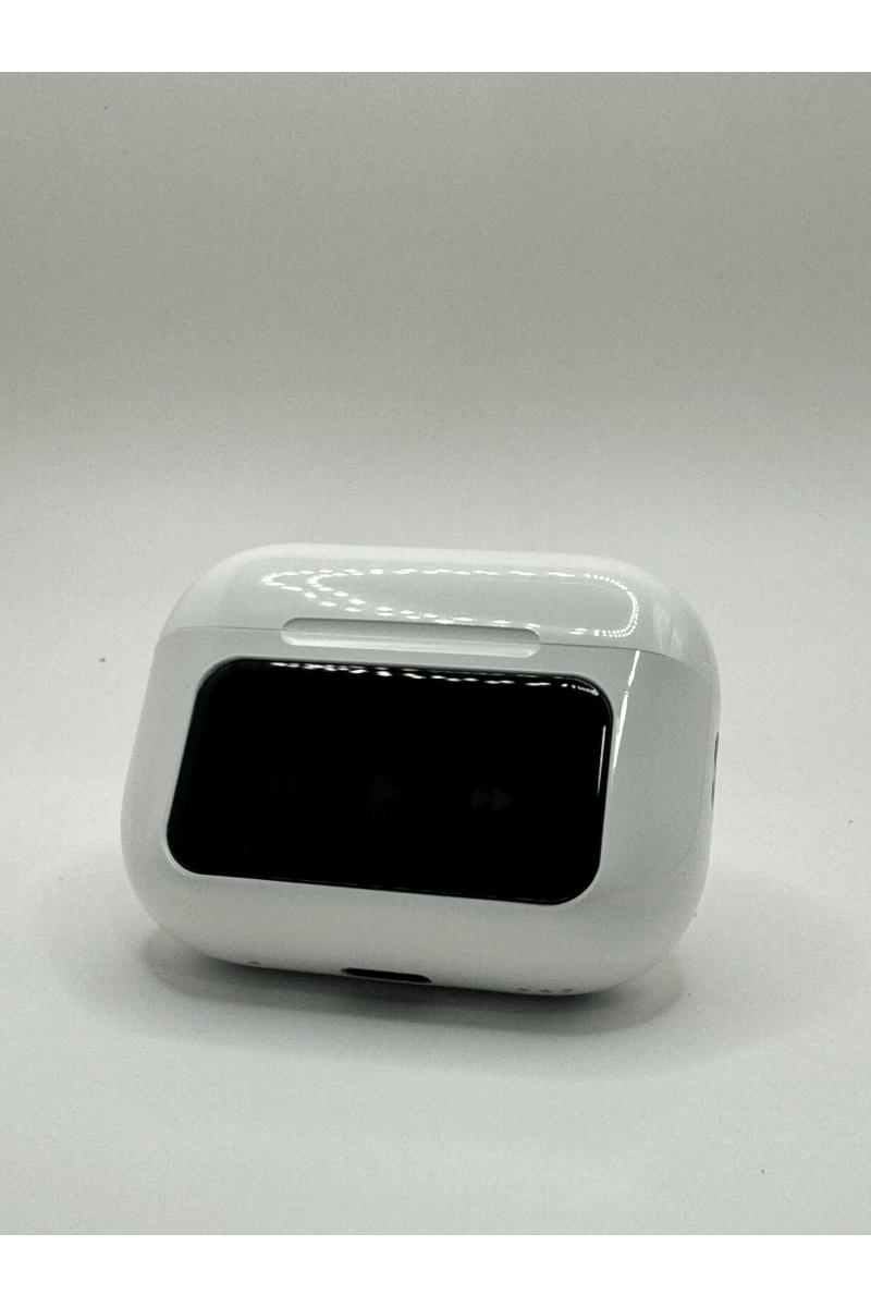 Airpods Pro WITH Display,ANC-ENC,Bluethooth V5.4 Bluetooth  (White, Gaming, True Wireless)