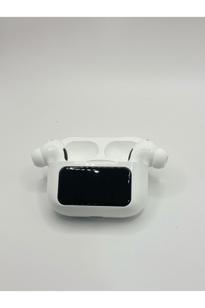 Airpods Pro WITH Display,ANC-ENC,Bluethooth V5.4 Bluetooth  (White, Gaming, True Wireless)