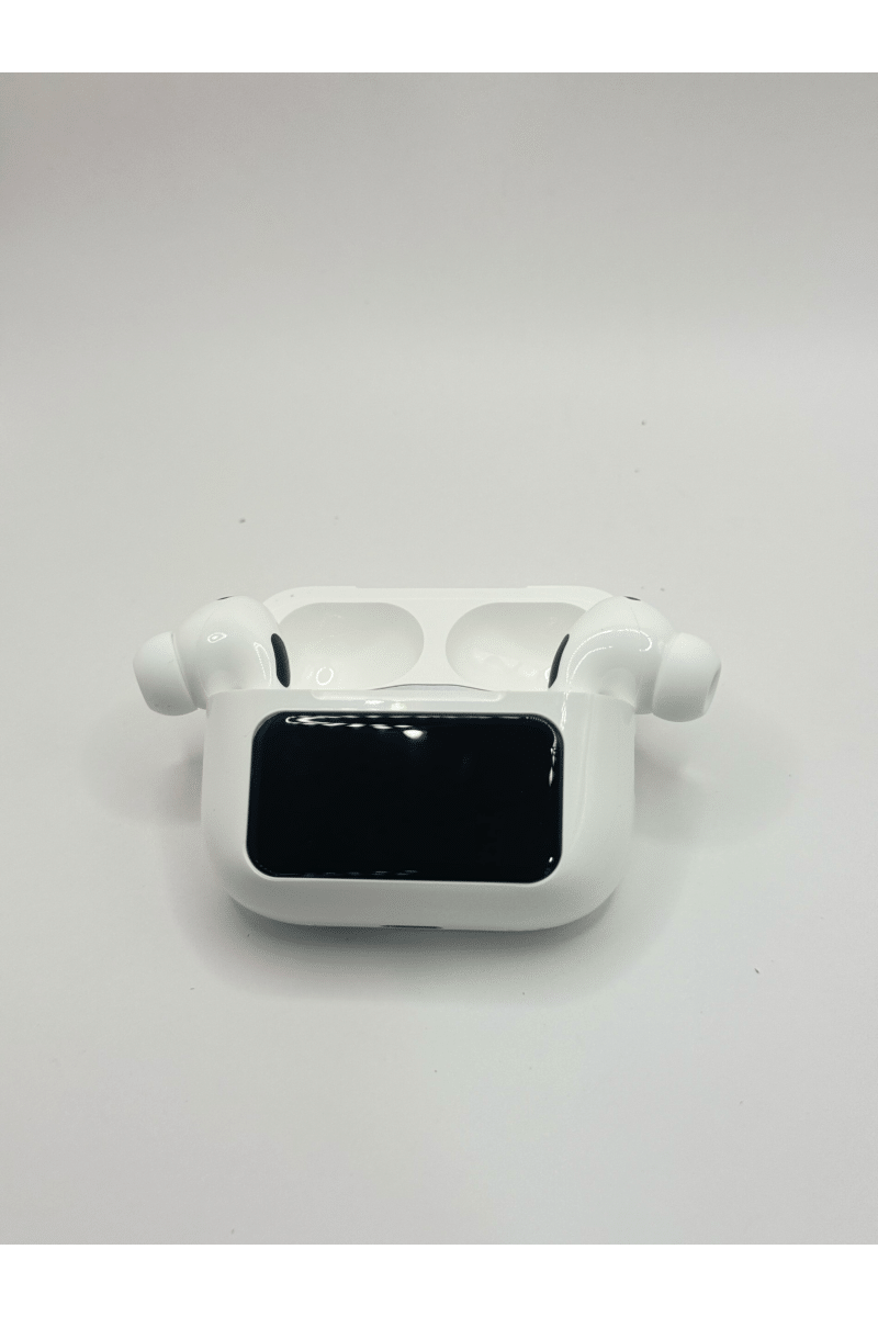 Airpods Pro WITH Display,ANC-ENC,Bluethooth V5.4 Bluetooth  (White, Gaming, True Wireless)